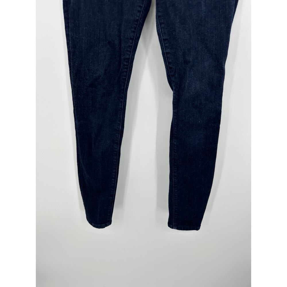 Mother Womens The Looker Jeans Sz 25 Dark Wash Skinny Stretch Low Rise - Picture 4 of 7